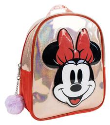 Παιδική Τσάντα Κόκκινη 23x20x8εκ. Minnie Mouse