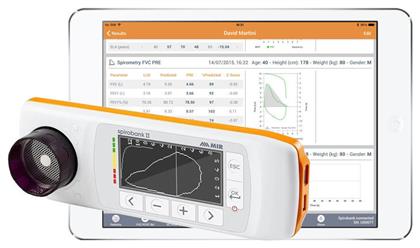 Spirobank II Smart με Τουρμπίνα Πολλαπλών Χρήσεων Χωρίς Αισθητήρα Οξυμετρίας MIR