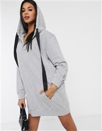 Missguided hooded dress in grey από το Asos