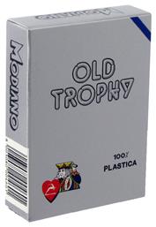 Old Trophy Poker Τράπουλα Πλαστική για Poker Μπλε Modiano