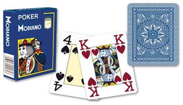 Poker 4 Jumbo Τράπουλα Πλαστική για Poker Modiano