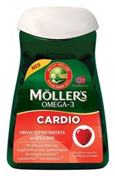 Moller's Omega-3 Cardio Μουρουνέλαιο και Ιχθυέλαιο 60 μαλακές κάψουλες - Mollers
