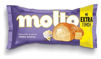 Κρουασάν Cream & Cookies με Γεύση Βανίλια 98gr Molto