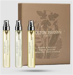 Fresh & Woody Σετ με Eau de Parfum 3τμχ Molton Brown