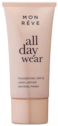 All Day Wear Foundation 2 35ml Mon Reve