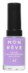 Gel Like Gloss Βερνίκι Νυχιών Μακράς Διαρκείας No. 47 13ml Mon Reve