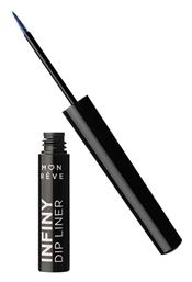 Infiny Dip Waterproof Πινέλο Eye Liner 02 Midnight Blue 2ml Mon Reve