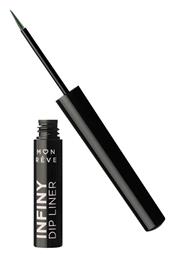 Infiny Dip Waterproof Πινέλο Eye Liner 04 Forest Green 2ml Mon Reve