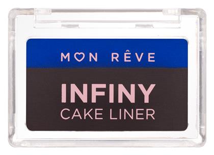 Infiny Πινέλο Eye Liner 03 Brown & Royal Blue 3gr Mon Reve