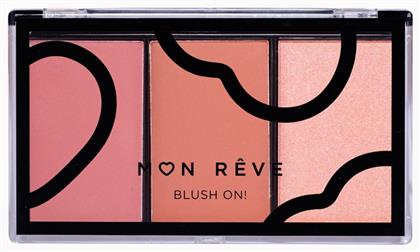 Παλέτα με Ρουζ Blush On! 9.9gr Mon Reve