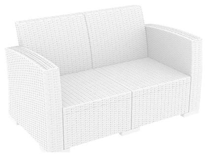 Monaco Διθέσιος Καναπές Εξωτερικού Χώρου Rattan 140x79x79cm - Siesta Exclusive