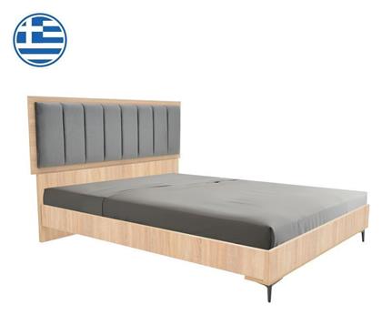 Monacol Υπέρδιπλο για Στρώμα 160x200cm Φυσική, Ανθρακί - Pakketo
