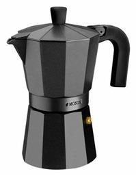 Vitro Μπρίκι Espresso 3cups Μαύρο Monix