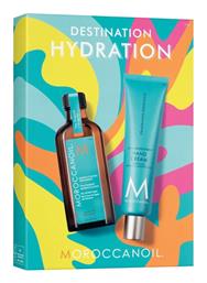 Destination Hydration Σετ Περιποίησης Μαλλιών για Διατήρηση Χρώματος 2τμχ Moroccanoil