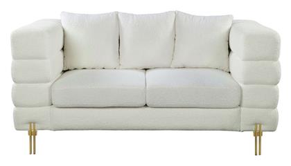 Morris Διθέσιος 158x87x76εκ. Λευκός - Woodwell