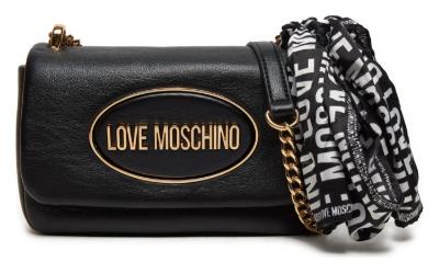 Γυναικεία Τσάντα Ώμου Μαύρη Moschino