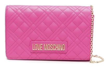 Γυναικεία Τσάντα Ώμου Ροζ Moschino