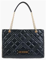 Γυναικεία Τσάντα Tote Πλάτης Μαύρη Moschino