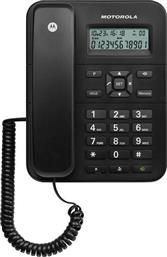 Motorola CT202 Ενσύρματο Τηλέφωνο Γραφείου Μαύρο από το e-shop