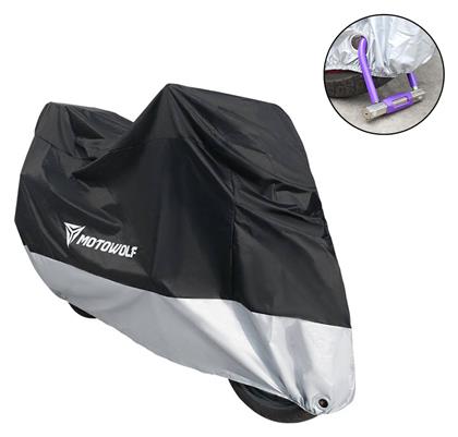 Κουκούλα Μηχανής Αδιάβροχη XXL Μ245xΠ125xΥ105εκ. Motowolf