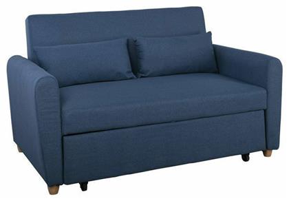 Motto Διθέσιος Καναπές Κρεβάτι Μπλε 145x89εκ. Woodwell