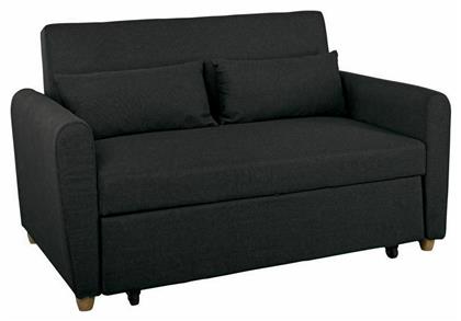 Motto Διθέσιος Καναπές Κρεβάτι Υφασμάτινος 140x86x86εκ. Ανθρακί - Woodwell
