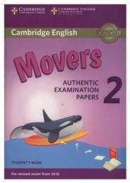 Movers 2 Student's Book Revised 2018 - Cambridge University