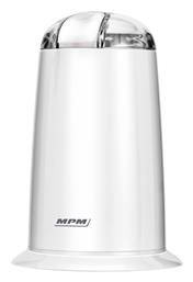/C Ηλεκτρικός Μύλος Καφέ 140W με Χωρητικότητα 40gr Λευκός MPM