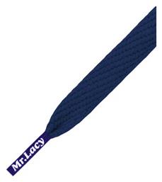 Mr.Lacy Κορδόνια Παπουτσιών Μπλε 2τμχ 130cm - Mr Lacy