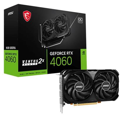 GeForce RTX 4060 8GB Ventus 2X OC MSI