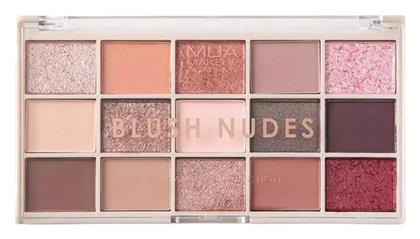 Blush Nudes Παλέτα με Σκιές Ματιών σε Στερεή Μορφή Πολύχρωμη 12gr MUA