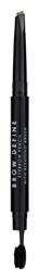 Brow Define Eyebrow Pencil With Blending Brush Light Brown MUA
