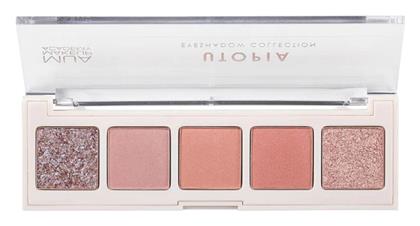 Mua Eyeshadow Palette 5 Shade Utopia - MUA