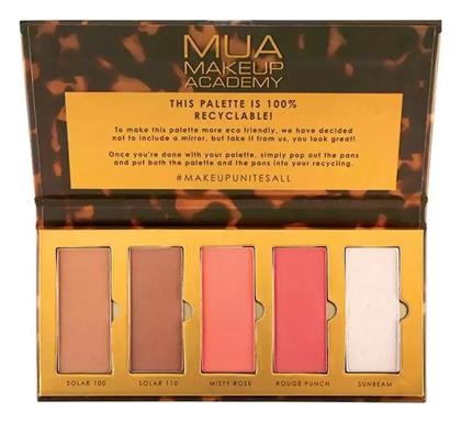 Golden Hour Παλέτα Μακιγιάζ για το Πρόσωπο 15gr MUA