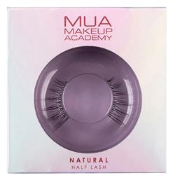 Natural Half Ψεύτικες Βλεφαρίδες σε Μαύρο χρώμα MUA