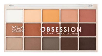 Παλέτα με Σκιές Ματιών Matte σε Στερεή Μορφή Obsession 12gr MUA