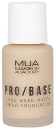 MUA Pro Base Long Wear Matte Finish Liquid Make Up 130 30ml