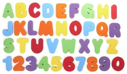 Bath Letters & Numbers Munchkin