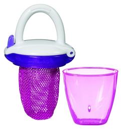 Δίχτυ Φαγητού Μωβ ''Deluxe Fresh Feeder'' από Ύφασμα για 6+ μηνών Munchkin