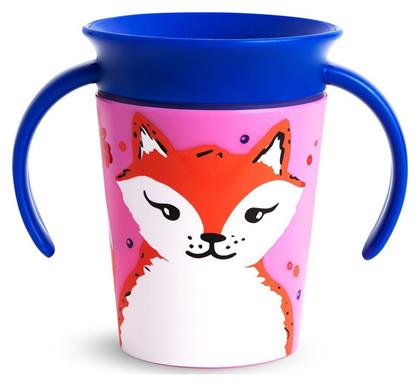Παιδικό Ποτηράκι Miracle 360° Wildlove Sippy Cup από Πλαστικό 177ml για 6m+ Munchkin