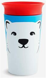 Παιδικό Ποτηράκι Miracle 360° Wildlove Sippy Cup από Πλαστικό 266ml για 12m+ Munchkin