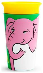 Παιδικό Ποτηράκι Miracle 360° Wildlove Sippy Cup από Πλαστικό 266ml για 12m+ Munchkin
