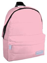Monochrome Puffy με 1 Κεντρική Θήκη Τσάντα Πλάτης Ροζ 22lt Must
