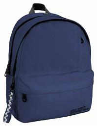 Monochrome Rpet Double Blue Navy Τσάντα Πλάτης Μπλε 25lt Must
