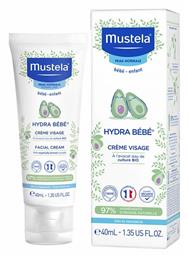 Hydra Bebe Κρέμα για Ενυδάτωση 40ml Mustela