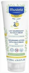 Nourishing Lotion with Cold Cream για Ενυδάτωση 200ml Mustela