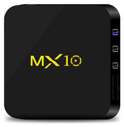 MX10 (RK3328/4GB/32GB/Android) 4K UHD 4GB RAM με Android 9.0 - OEM