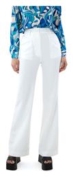 PANTS Γυναικείο Ψηλόμεσο Υφασμάτινο Παντελόνι σε Ίσια Γραμμή MY T