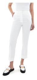 Pants Women My T Wearables Γυναικείο Ψηλόμεσο Υφασμάτινο Παντελόνι Straight MY T