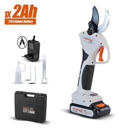 EC1400 Ψαλίδι Κλαδέματος 21V με 1 Μπαταρία 2Ah Nakayama